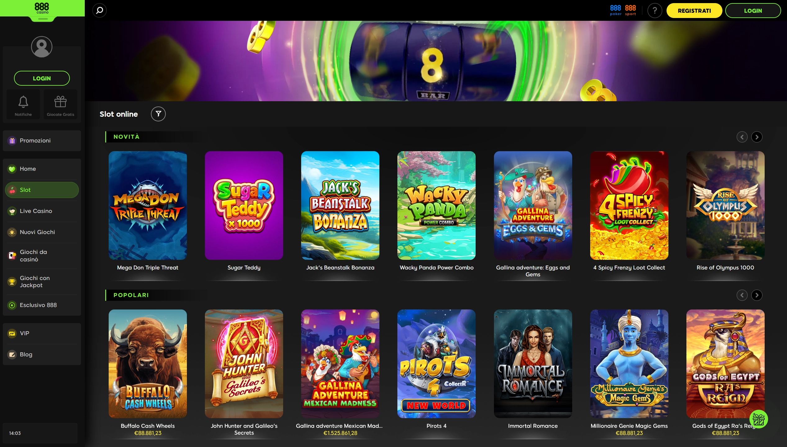 Come funzionano le slot online soldi veri